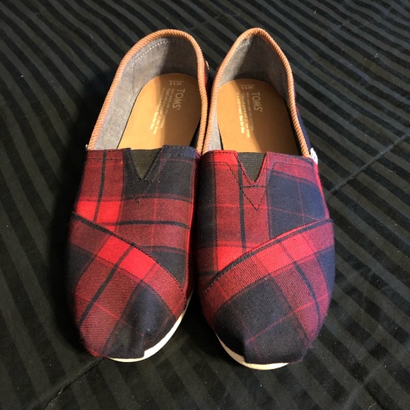 Buffalo plaid toms Clearance
